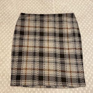 Plaid skirt